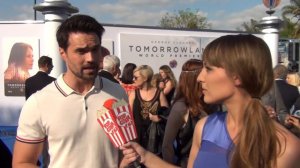 Brett Dalton at the Tomorrowland Premiere