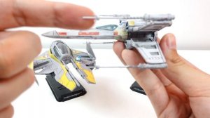 STAR WARS NAVES Y VEHÍCULOS - (Entregas 15 y 16) ANAKIN´S STARFIGHTER & LUKE SKYWALKER´S  X-WING