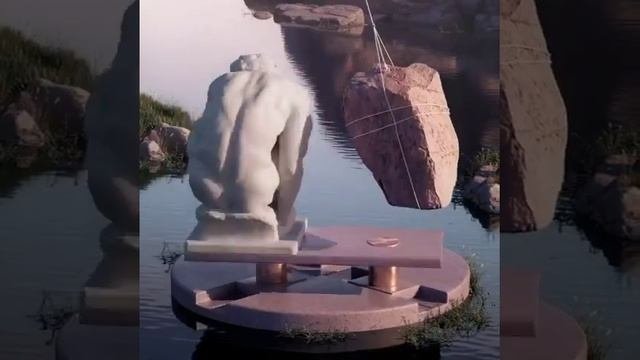 Движущиеся Скульптуры!Невероятные Архитектурные Шедевры!