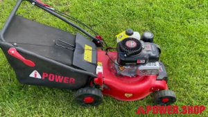 Бензиновая самоходная газонокосилка A-iPower ALM41S.