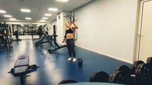 Кроссфит комплекс с гирей. Выносливость, сила, жиросжигание и просто трэш!