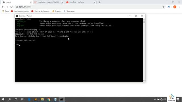 How to Install Laravel 7 step by step