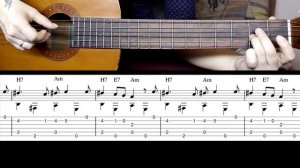 Если б я был султан | На гитаре + разбор