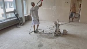 Пистолет №1 для нанесения шпаклёвки, штукатурки и других материалов