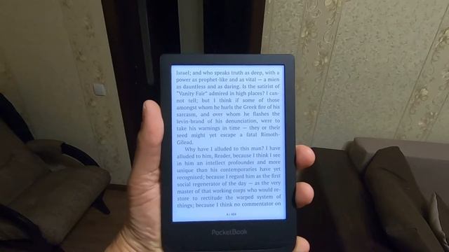 Электронная книга PocketBook 628 Ink Black. Распаковка. Первое включение. Характеристики. смотреть онлайн