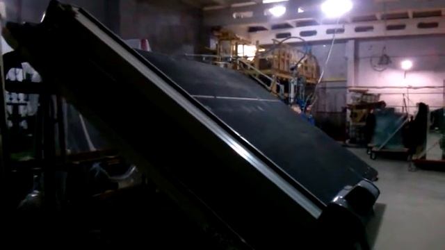 MTC42 Bavelloni Загрузка стекла на автоматический стол резки стекла смотреть онлайн