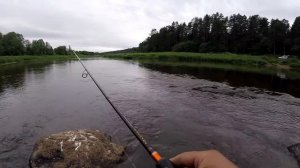 Рыбалка на Тверце в грозу.