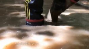 Walk in latex and rubber boots flooding.Part-4(09/07/16)