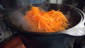 плов из перепелов в казане