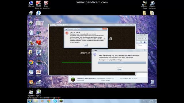 установка модов на minecraft смотреть онлайн