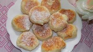 Творожники с грушей на сковороде