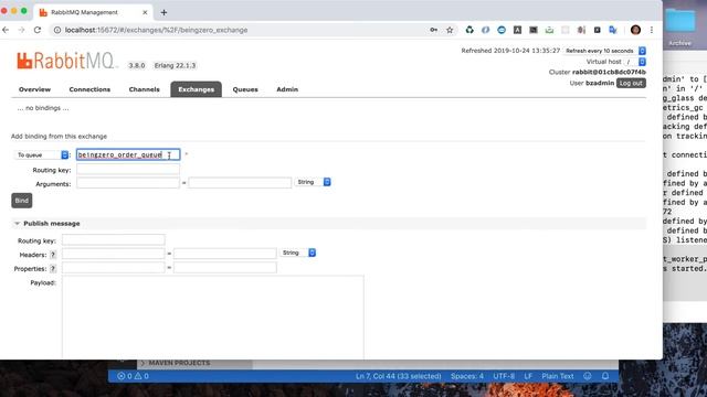 008 - Demo - Exchange and Queue Bindings [RabbitMQ] смотреть онлайн