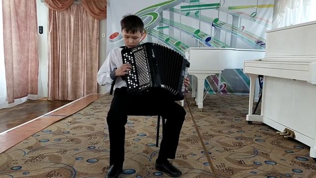 Таскаев Владимир, 11 лет, баян, ДШИ г. Краснокаменск, Забайкальский край смотреть онлайн