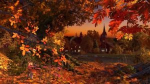 Футаж-Осень 3D