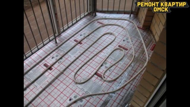 Отопление лоджии с использованием обогревателя ТеплЭко.