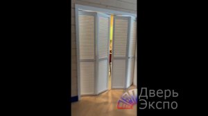 Отзыв о компании ДверьЭкспо: установленная дверь книжка.