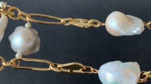 Барочный жемчуг и жемчуг кеши в украшении! Шик в серьгах!