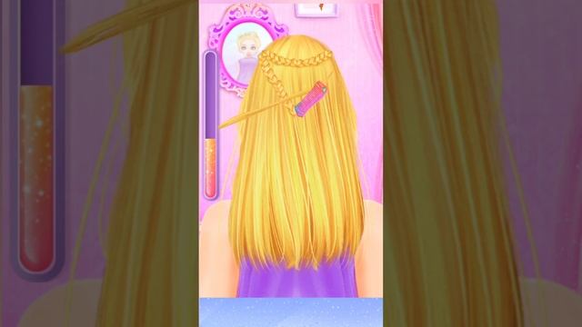 Barbie makeup/Barbie hair wash and styling смотреть онлайн