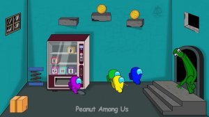 어몽어스 VS Rainbow friends, MUTANT CREEPER - among us vs zombie collection | Peanut among us Animatio
