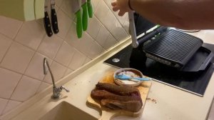 Стейк из конины. Пошаговый и быстрый рецепт.