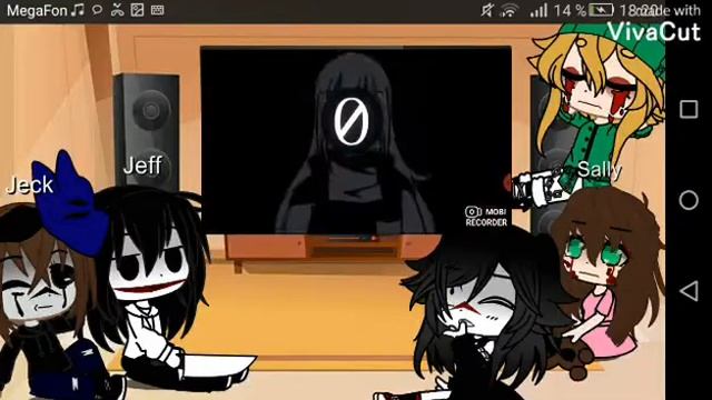 Реакция Крипипасты на меме про Зеро×××Ч.О. смотреть онлайн