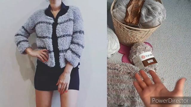 ВЯЖУ ДЖЕМПЕР ИЗ МЕХА смотреть онлайн