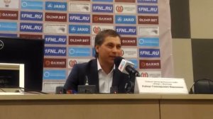 Пресс-конференция. Ротор-Сочи.