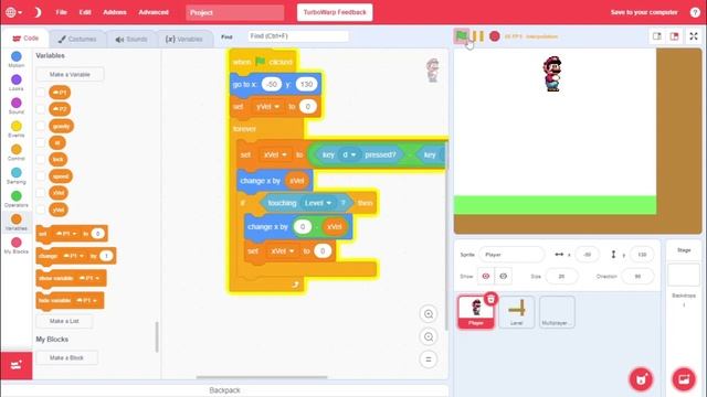 Scratch 3.0 Online Multiplayer Platformer
