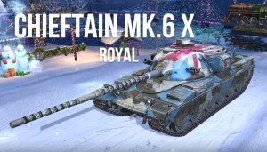 Tanks Blitz: Chieftain MK.6 Х Royal