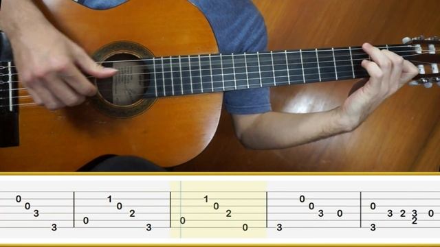 AUSENCIA (Milonga) ? Abel Fleury (GUITARRA CLÁSICA) | Tutorial + TABS | смотреть онлайн