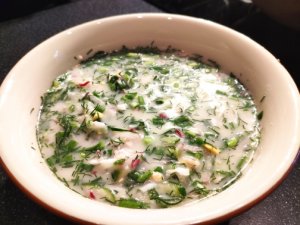 Окрошка для настроения в жаркий день!