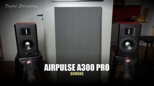AirPulse A300 PRO  vs  Edifier R2750DB  ||  Sound Comparison