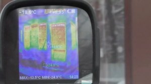 Тепловизионное инфракрасное обследование дома. Холодные и теплые аномалии. Каркасный дом.