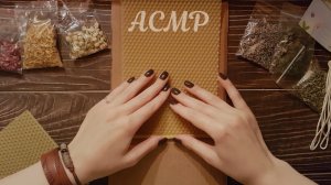 АСМР Делаю свечи из вощины, тихий голос ✨ ASMR