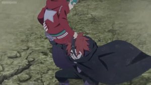 Каваки против Кода Полный бой - Боруто возродился - Боруто Эпизод 293