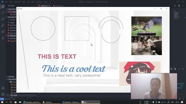 Membuat GUI Sederhana Menggunakan Java AWT dan Swing смотреть онлайн