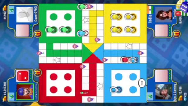 Ludo game in 4 players | Ludo king new update gams poki , 234 play game , live lodo  gameplay #301