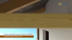 Монтаж софитов для кровли GALECO