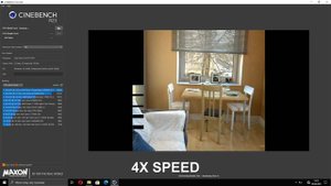 Cinebench R23 Intel Core i3-3217U 1.80 GHz