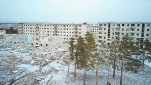 Видео с дрона. Гусиноозерск Военный Городок. Ноябрь 2019.