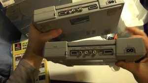 Распаковка и тесты консоли Sony Playstation SCPH-3000
