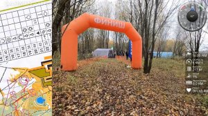 Спортивное ориентирование (headcam orienteering) - Кубок Смоленска, 5 этап, классика - 23.10.2022