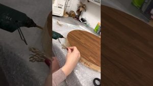 Делаем столик из остатка столешницы?Все просто!?
