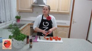 Украшения из овощей. Роза из помидор. Цветы из овощей. Розочки. Кухня вкусная - 5