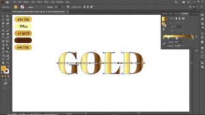 Gold Gradient Effects In Adobe Illustrator cc 2022 | Tutorial