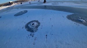 Жаркий клев форели!!! Ловля форели со льда! Уроки начинающим рыболовам!