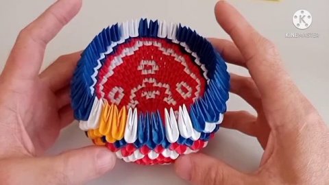 Матрёшка в технике модульное оригами (мастер-класс)