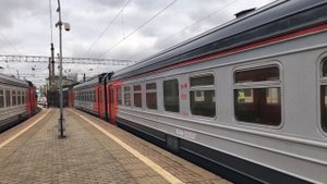 ЭД4М-0283 На Казанском вокзале