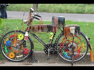 Велосипедный "тюнинг" мальчишек СССР