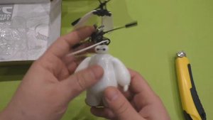 Распаковка Летающий Робот Беймакс Город Героев Unboxing Toy Big Hero 6 Flying Baymax
